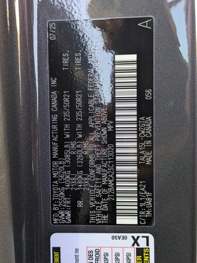 2025 Lexus RX 350 Premium