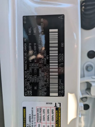 2025 Lexus RX 350 Premium