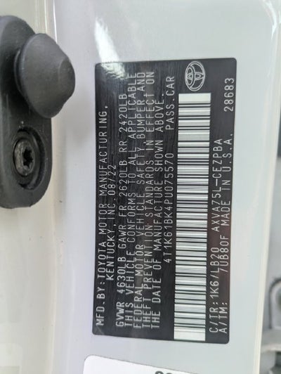 2023 Toyota Camry XSE
