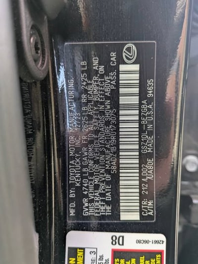 2024 Lexus ES 350