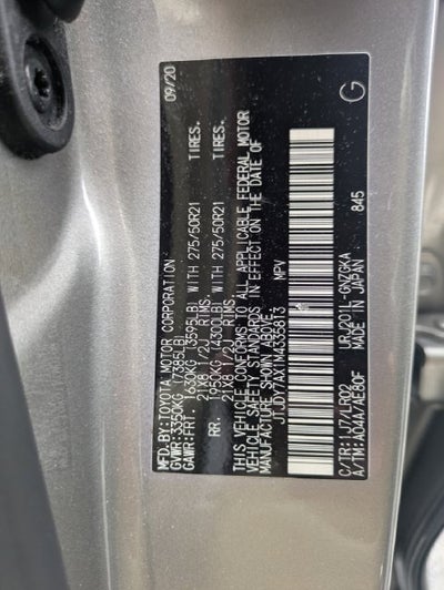 2021 Lexus LX 570