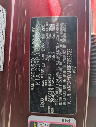 2023 Kia Sportage Plug-In Hybrid X-Line