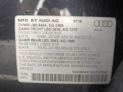 2019 Audi Q5 2.0T Premium Plus