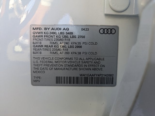 2023 Audi Q5 45 S line Premium