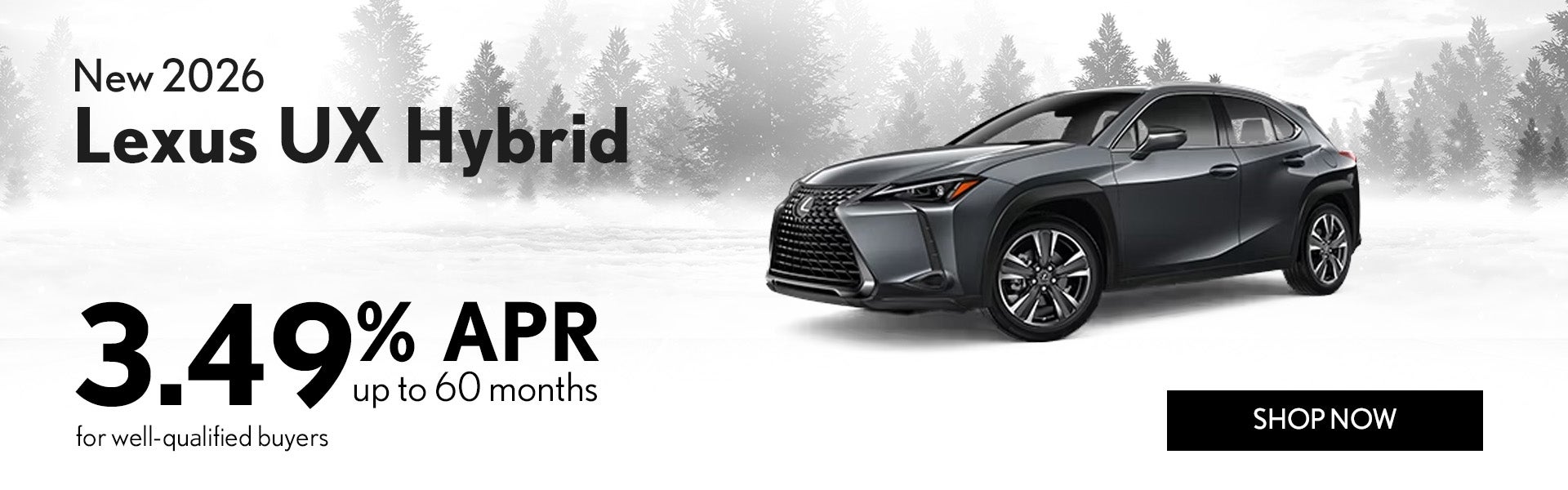 New 2026 Lexus UX Hybrid