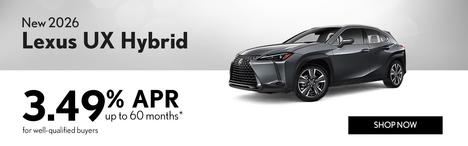 New 2026 Lexus UX Hybrid