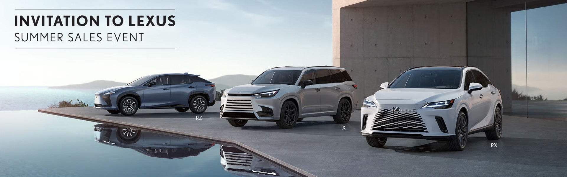 Invitation to Lexus Sales Event