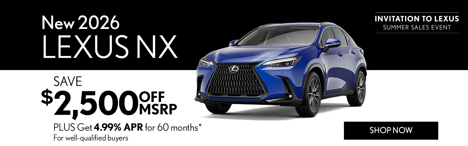 New 2026 Lexus NX