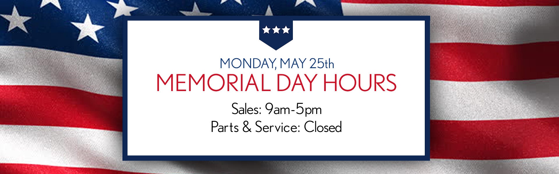 memorial day