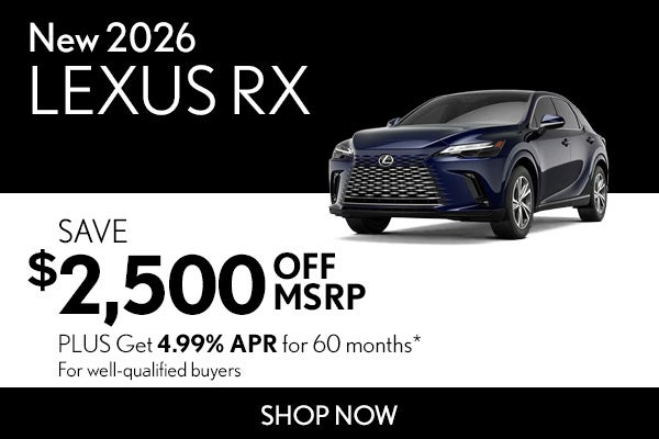New 2026 Lexus RX
