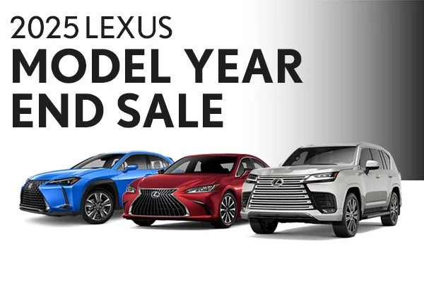 New 2025 Lexus Model Year End Sale